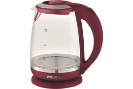 Чайник электрический WILLMARK WEK-2005G Бордовый