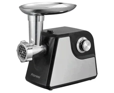 Мясорубка WILLMARK WMG-2200BS, цвет серебристый-0