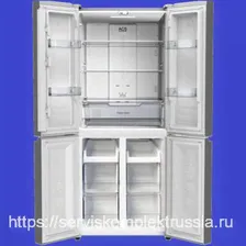 Холодильник WILLMARK MDC-607D (431л,Side-By-Sidе,Total NoFrost,LEDдисп.,A+,DarkInox.)