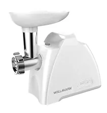 Мясорубка Willmark WMG-2083W (2200Вт., реверс, овощерезки)