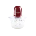 Измельчитель WILLMARK WMC-7088 (500Вт., стекл. чаша 2л., двойн. лезвия., рез. основание) пурпурный