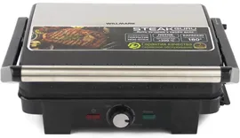Willmark Гриль Willmark WG-3290 (2200W,антипригар.покр.,открытие 180,темп. 200С,фикс.крышки,лоток для жира) электрогриль