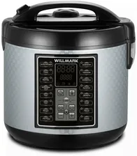Willmark Мультиварка Willmark WMC-59OBT, 5 л, 16 программ, чёрный/серебристый мультиварка